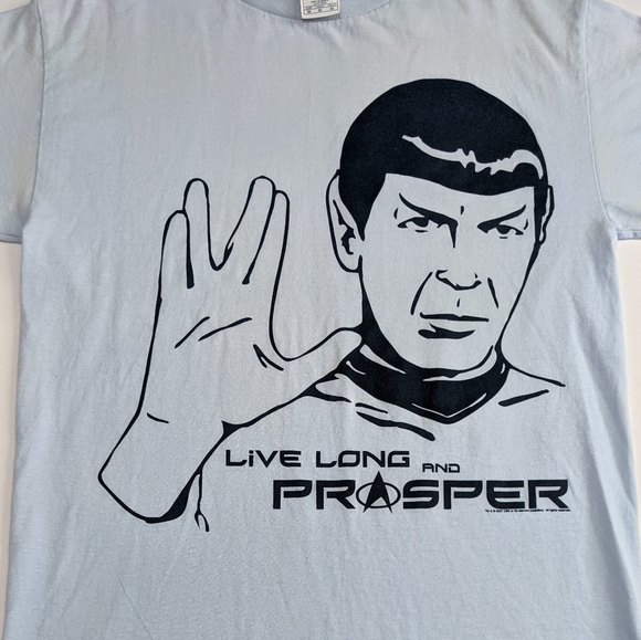 2007 Spock Star Track T-shirt - Picture 2 of 4